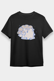 Kurban Bayramı Baskılı Unisex Siyah Tişört - Tshirt