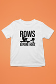 Kürek Baskılı Unisex Beyaz Çocuk Tişört - Tshirt