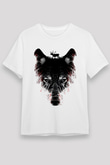 Kurt Beyaz Unisex Tişört T-Shirt - TişörtFabrikası