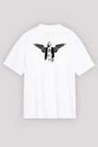 Kurt Cobain Beyaz Unisex Oversize Tişört T-Shirt