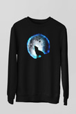Kurt Siyah Unisex Sweatshirt