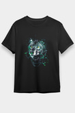 Kurt Siyah Unisex Tişört T-Shirt - TişörtFabrikası
