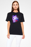 Kurt Siyah Unisex Tişört T-Shirt - TişörtFabrikası