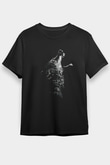Kurt Siyah Unisex Tişört T-Shirt - TişörtFabrikası