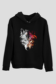 KurtSiyah  Unisex Hoodie