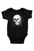 Kurukafa Ayna BaskılıBeyaz Tshirt Bebek Body - Zıbın