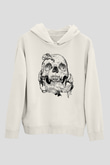 KurukafaBeyaz  Unisex Hoodie