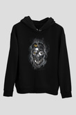 KurukafaSiyah  Unisex Hoodie