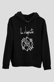 La Dispute Siyah Unisex Kapüşonlu Sweatshirt