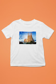 La Sagrada Familia Beyaz Unisex Çocuk Tişört