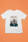 La Sagrada Familia Beyaz Unisex Çocuk Tişört