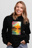 La Sagrada Familia Siyah Unisex Hoodie