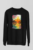 La Sagrada Familia Siyah Unisex Sweatshirt