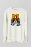 Labyrinth Beyaz Unisex Sweatshirt
