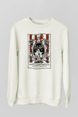 Lacuna Coil Beyaz Unisex Sweatshirt