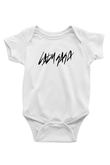 Lady Gaga Baskılı Beyaz Unisex Bebek Body - Zıbın