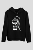 Lady Gaga Siyah Unisex Hoodie
