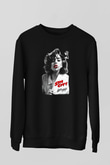 Lady Gaga Siyah Unisex Sweatshirt