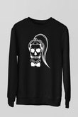 Lady Gaga Siyah Unisex Sweatshirt