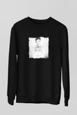 Laidback Luke Baskılı Unisex Siyah Sweatshirt
