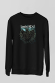 Lamb of God Siyah Unisex Sweatshirt