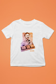 Larry Tesler Baskılı Unisex Beyaz Çocuk Tişörtü - Tshirt