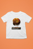Lazarus A.D. Baskılı Beyaz Unisex Çocuk Tişört