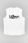 Lazarus A.D. Beyaz Unisex Kolsuz Tişört