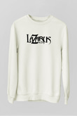 Lazarus A.D. Beyaz Unisex Sweatshirt