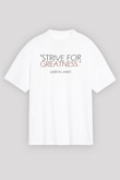 Lebron James Baskılı Beyaz Unisex Oversize Tişört - Tshirt