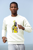 Lebron James Baskılı Beyaz Unisex Sweatshirt