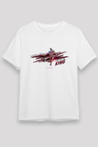 Lebron James Baskılı Unisex Beyaz Tişört - Tshirt