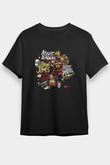 Lebron James Baskılı Unisex Siyah Tişört - Tshirt