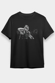 Lebron James Baskılı Unisex Siyah Tişört - Tshirt