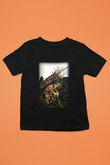 Led Zeppelin Baskılı Siyah Unisex Çocuk Tişört