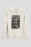 Led Zeppelin Beyaz Unisex Kapşonlu Sweatshirt