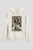 Led Zeppelin Beyaz Unisex Kapşonlu Sweatshirt