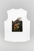 Led Zeppelin Beyaz Unisex Kolsuz Tişört