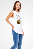 Led Zeppelin Beyaz Unisex Kolsuz Tişört
