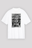 Led Zeppelin Beyaz Unisex Oversize Tişört T-Shirt