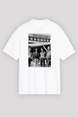 Led Zeppelin Beyaz Unisex Oversize Tişört T-Shirt