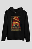 Led Zeppelin Mothership Siyah Unisex Hoodie