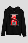 Led Zeppelin Mothership Siyah Unisex Hoodie