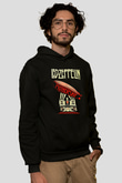 Led Zeppelin Mothership Siyah Unisex Hoodie