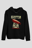 Led Zeppelin Mothership Siyah Unisex Hoodie