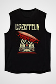 Led Zeppelin Mothership Siyah Unisex Kolsuz Tişört