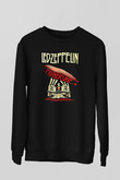 Led Zeppelin Mothership Siyah Unisex Sweatshirt