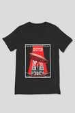 Led Zeppelin Mothership Siyah Unisex V Yaka Tişört T-Shirt