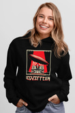 Led Zeppelin Siyah Unisex Hoodie