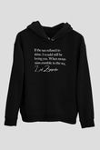 Led Zeppelin Siyah Unisex Kapüşonlu Sweatshirt